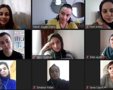 Online Meeting with students